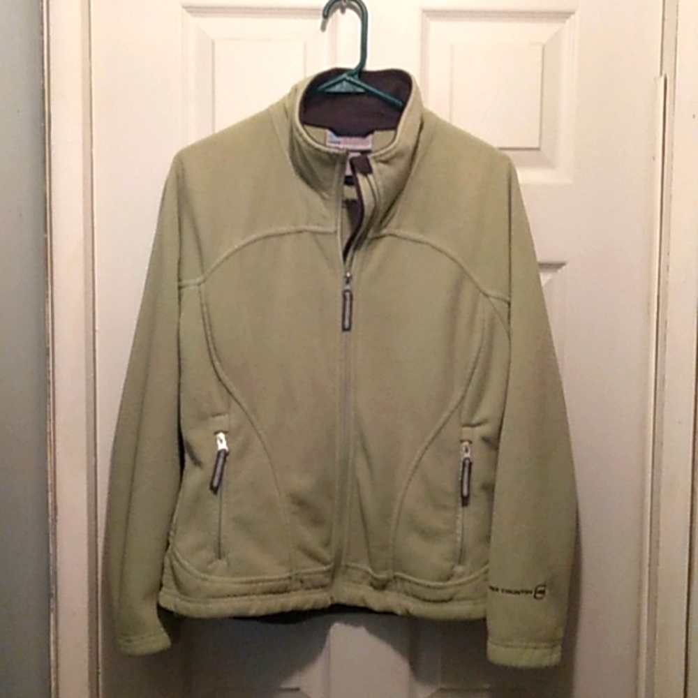 Free Country green Full Zip Fleece Winter Jacket